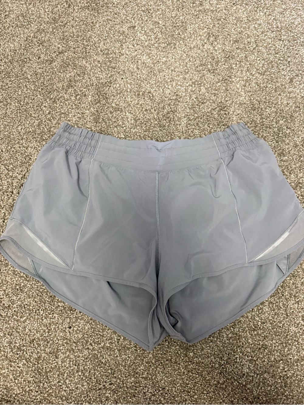 Lululemon Hotty Hot Grey Shorts